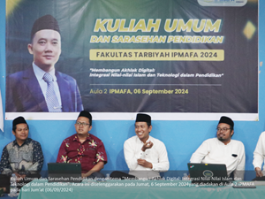 Kuliah Umum dan Sarasehan Pendidikan